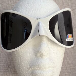 White Polarized Sunglasses